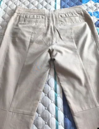 Pantalón Bimba y Lola Talla 40 Beige