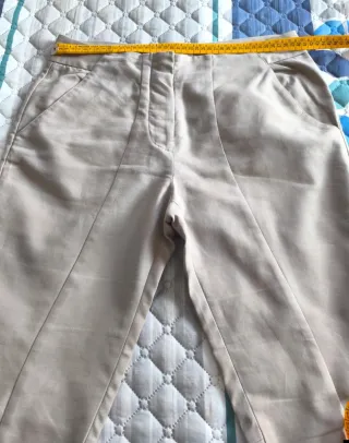 Pantalón Bimba y Lola Talla 40 Beige