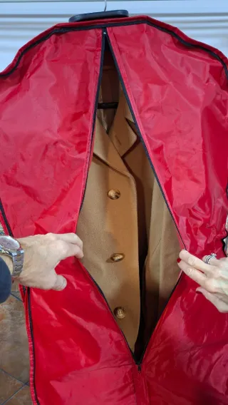 Abrigo paño caballero Emidio Tucci beige