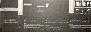 Carrello Weber Pulse (6539) NUOVO-Serie 1000/2000