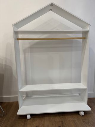 Mueble Ropero Infantil Blanco
