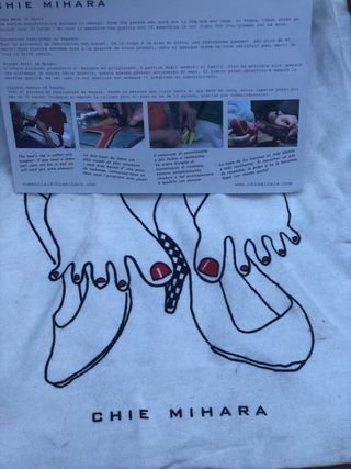 Zapatos Chie Mihara Piel Tacón 8cm Negros