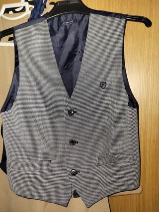 Chaleco Mayoral Gris y Azul