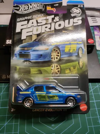Hotwheels Lancer Evolution VII Fast & Furious