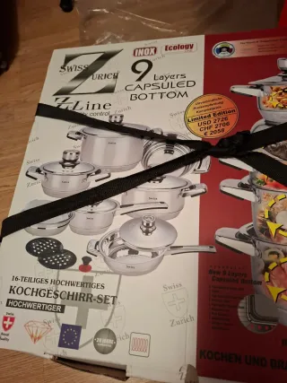 Batteria da Cucina ZLine Inox a 9 Strati