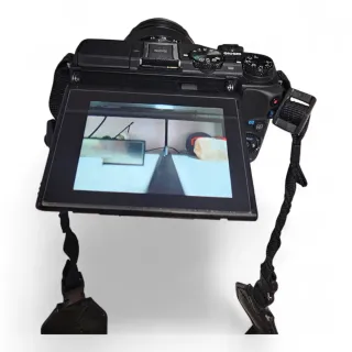 Canon EOS M3 Cámara + adaptadorMeike y lente Canon