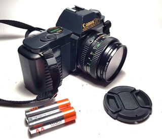 Canon T50 + Lente FD 50mm 1:1.8