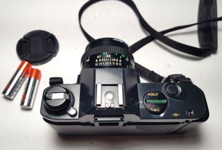 Canon T50 + Lente FD 50mm 1:1.8