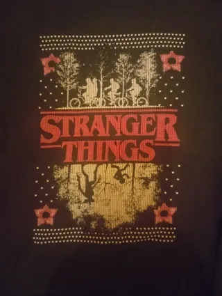 Sudadera Stranger Things Negra
