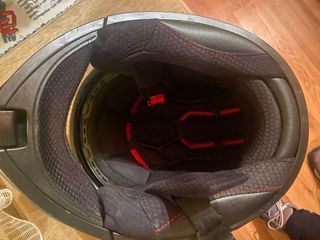 Casco Moto Abatible Negro