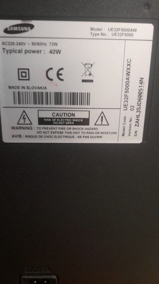 Samsung TV 32 pulgadas