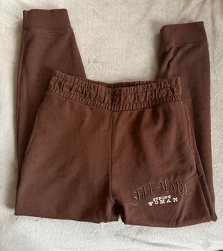 Pantalón chándal Bershka marrón nuevo