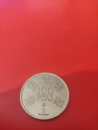 MONEDA DE 100 PESETAS MUNDIAL DE FUTBOL ESPAÑA 82