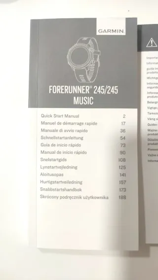 Garmin Forerunner 245 GPS Reloj Deportivo