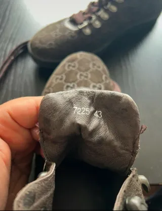 Zapatillas Gucci Marrones Precio no negociable