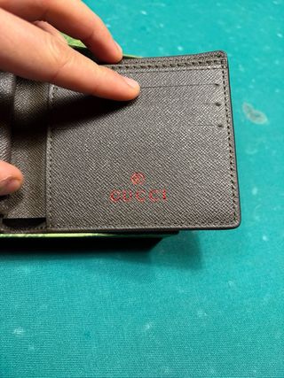 Cartera Gucci Marrón y Verde