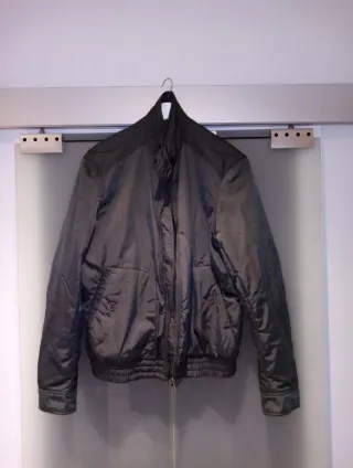 Chaqueta bomber Massimo Dutti gris