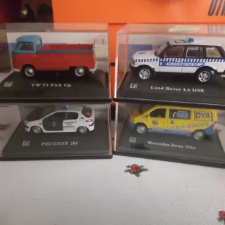 Colección Coches Miniatura (4 uds)