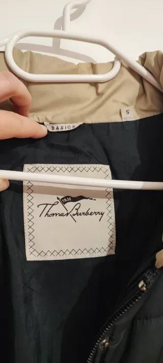 Abrigo acolchado Thomas Burberry talla S