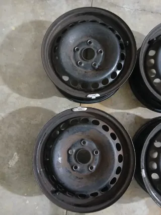 Llantas de chapa 15 pulgadas(4 unidades)