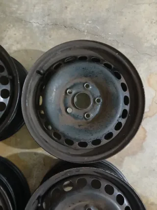 Llantas de chapa 15 pulgadas(4 unidades)