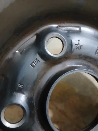 Llantas de chapa 15 pulgadas(4 unidades)