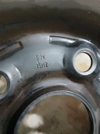 Llantas de chapa 15 pulgadas(4 unidades)