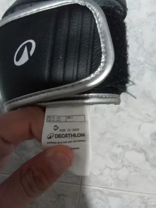 Guantes MMA Fighting Negros y Plateados