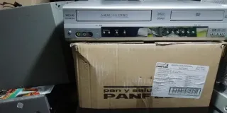 Reproductor VHS y DVD 6 Cabezales Estéreo