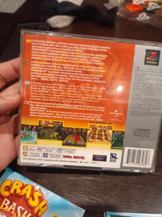 Crash Bash PS1 PAL Español Completo