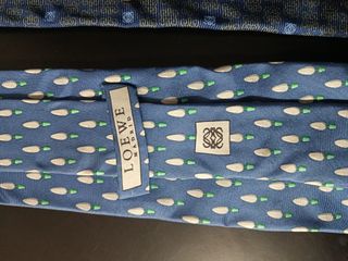 Corbatas Loewe Azul y Dorado