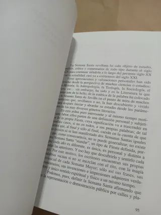 Libro La Semana Santa Sevilla