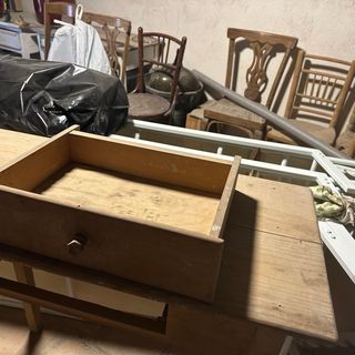 Mesa de cocina madera antigua