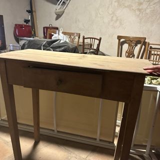 Mesa de cocina madera antigua