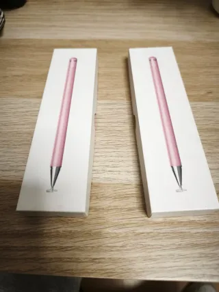 2 Lápices Táctiles Pantallas Rosa PONY