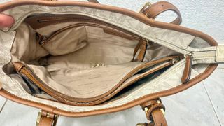 Bolso Michael Kors Piel Beige/Marrón