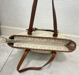 Bolso Michael Kors Piel Beige/Marrón