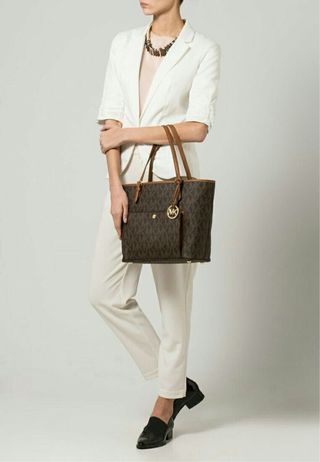 Bolso Michael Kors Piel Beige/Marrón