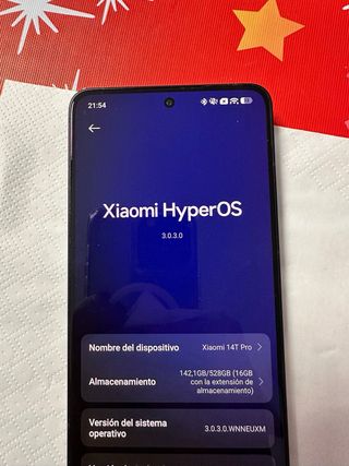 Xiaomi 14T Pro 512GB 16GB RAM Negro