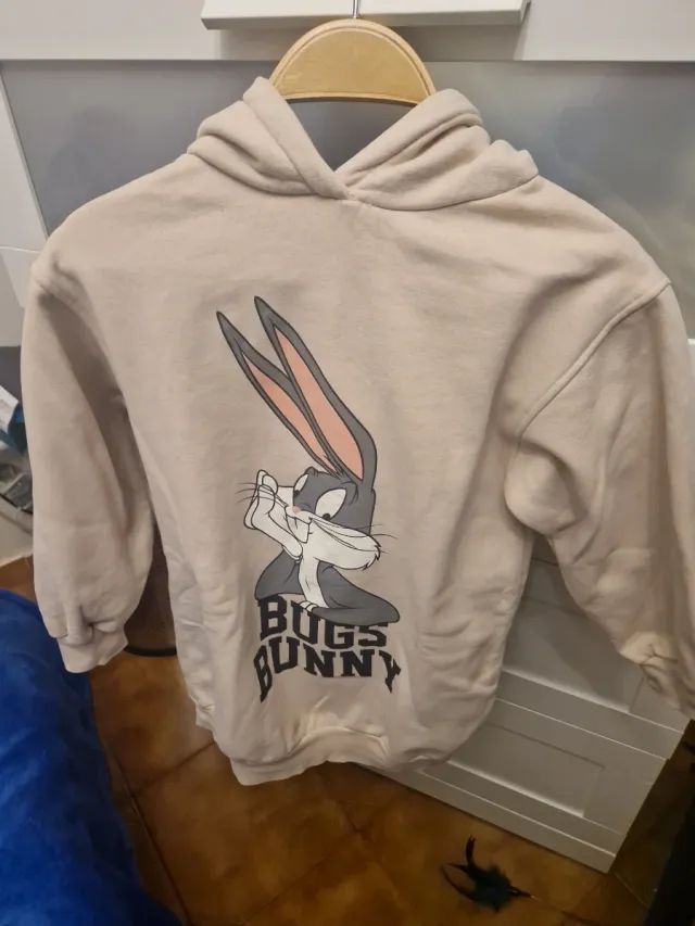 Sudadera Bugs Bunny Looney Tunes Zara 9 años