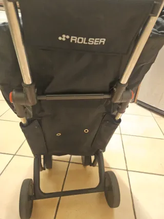 Carro compra ROLSER 4 ruedas plegable