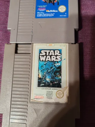 Juegos NES Star Wars, Ghostbusters II, Jurassic Pa