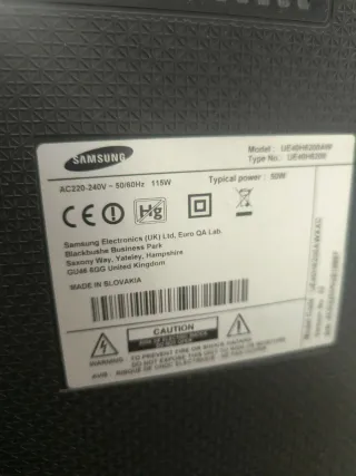 Samsung Smart TV 40” Full HD UE40H6200