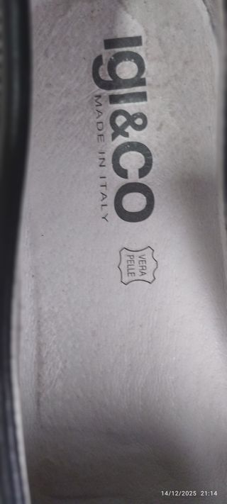 Scarpe IGI&CO donna vera pelle slip on