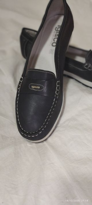 Scarpe IGI&CO donna vera pelle slip on