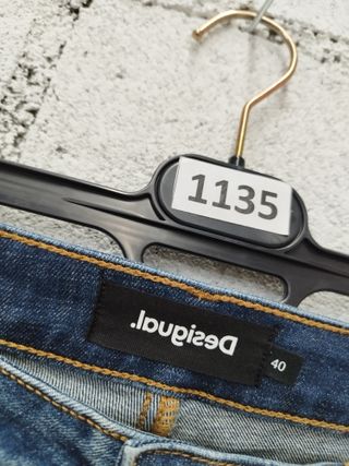 Pantalón Desigual Azul Talla 36