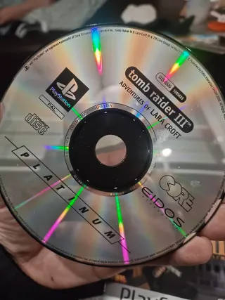 Tomb Raider 3 PS1 PAL Español