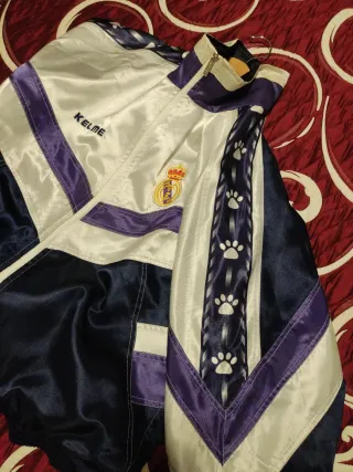 Chaqueta Chándal Real Madrid Kelme Años 90.Talla L
