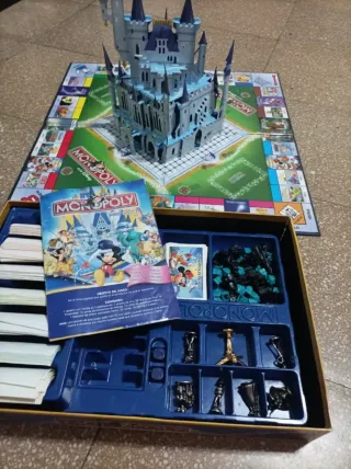 Monopoly Disney Castillo 3D