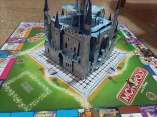 Monopoly Disney Castillo 3D
